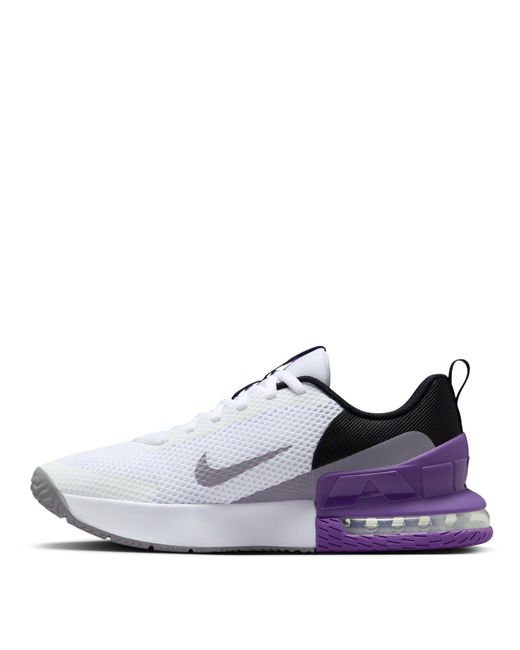 Nike White Air Max Alpha Trainer 6 Workout Shoes for men
