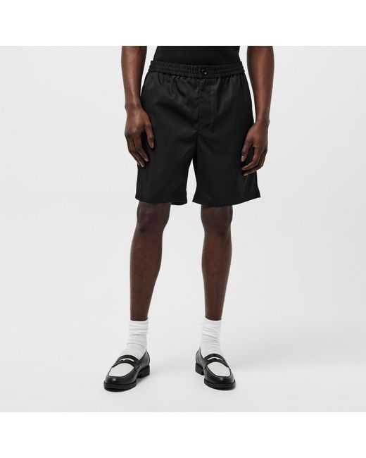 AMI Black Alexandre Mattiussi Tailored Fit Chino Shorts for men