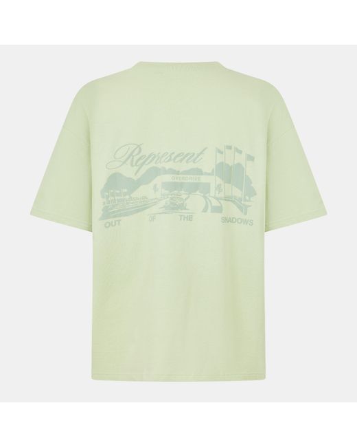 Represent Green 'S T-Shirt for men