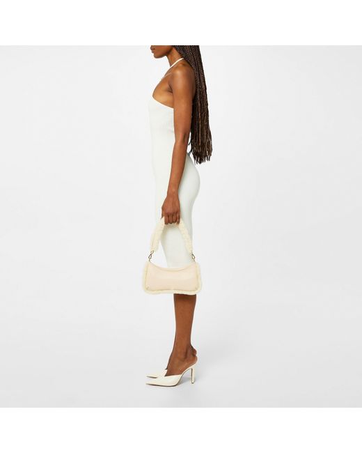 Amiri White Knitted Midi Dress