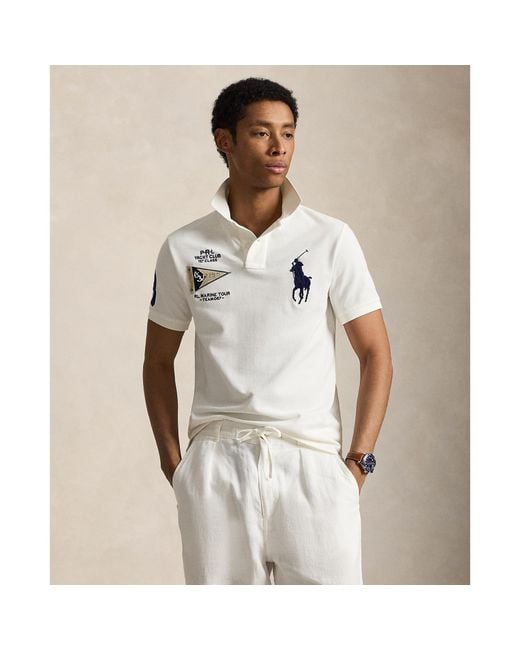 Polo Ralph Lauren White Short Sleeve Polo Shirt for men