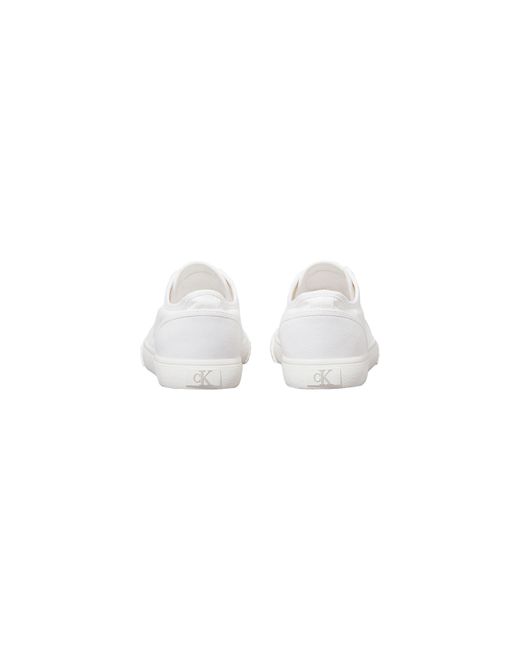 Calvin Klein White Low-Top Trainers for men