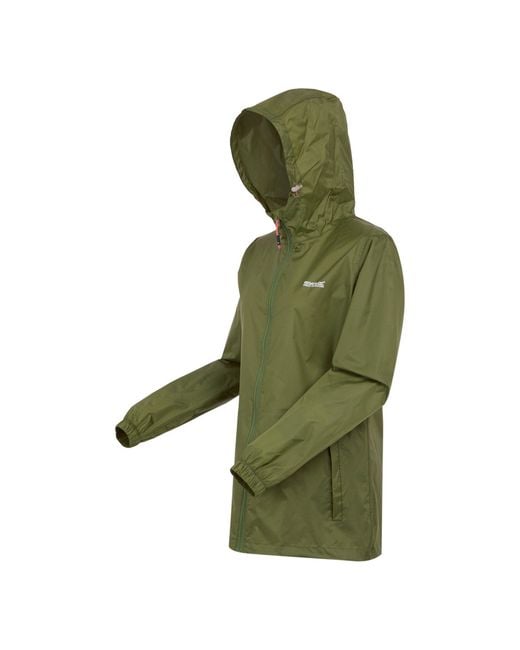 Regatta Green Pack It Iii Waterproof Jacket