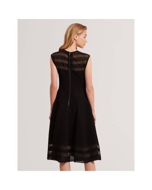 Ted Baker Black Knitted Jumper Dress