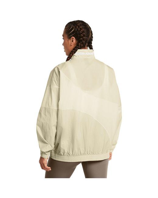 Under Armour Brown Legacy Crinkle Performance Training Jacket
