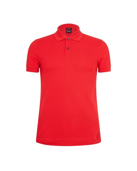 Boss Red Firenze Short Sleeve Polo Shirt for men