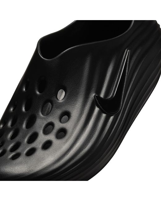 Nike Black Lrl Emalia Leather Flipflop