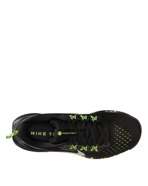 Nike Blue Reactx Pegasus Trail 5 Running Shoes
