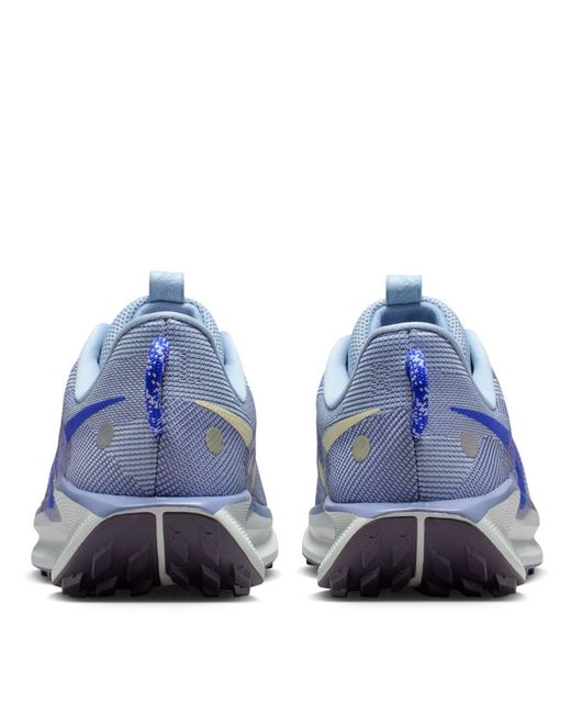 Nike Blue Reactx Pegasus Trail 5 Running Shoes