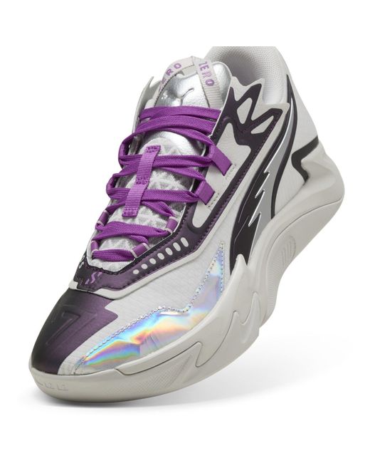 PUMA Purple Scoot Zeros Ii Sterling Basketball Trainers for men