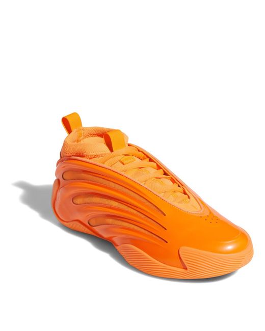 Adidas Orange Harden Volume 9 Basketball Shoes for men