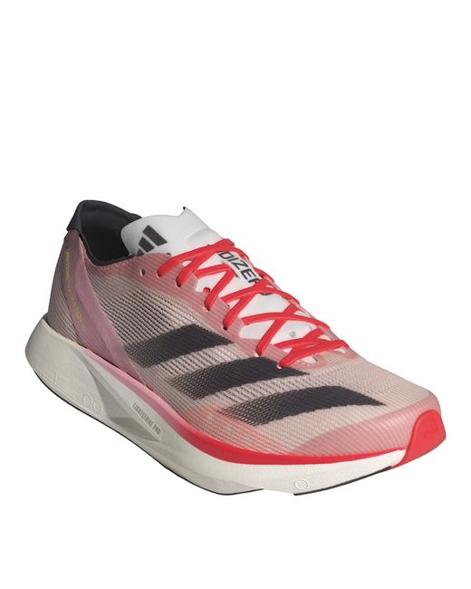 Adidas Pink Adizero Takumi Sen 10 Running Shoes