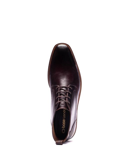 Base London Purple Belgrave Chukka Boot for men