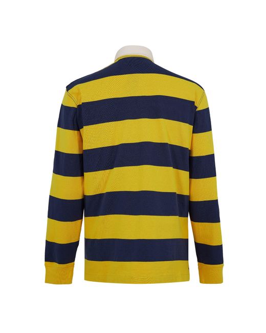Polo Ralph Lauren Yellow Rugby Shirt for men