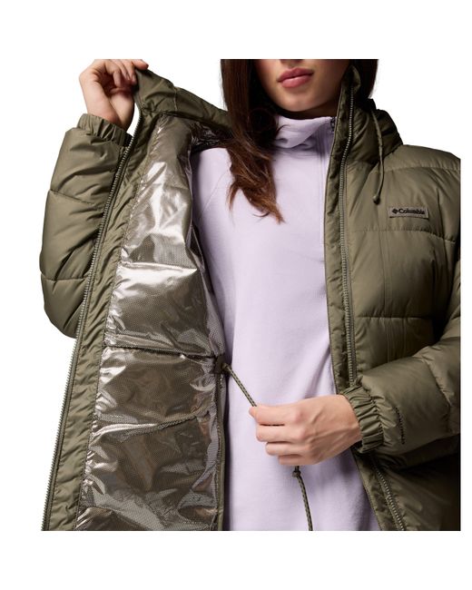 Columbia Green Pike Lake Thermal Reflective Water Repellent Insulated Puffer Jacket
