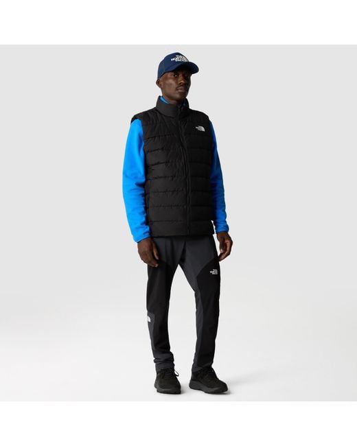 The North Face Black Aconcagua Iii 600-Fill Down Dwr Gilet for men