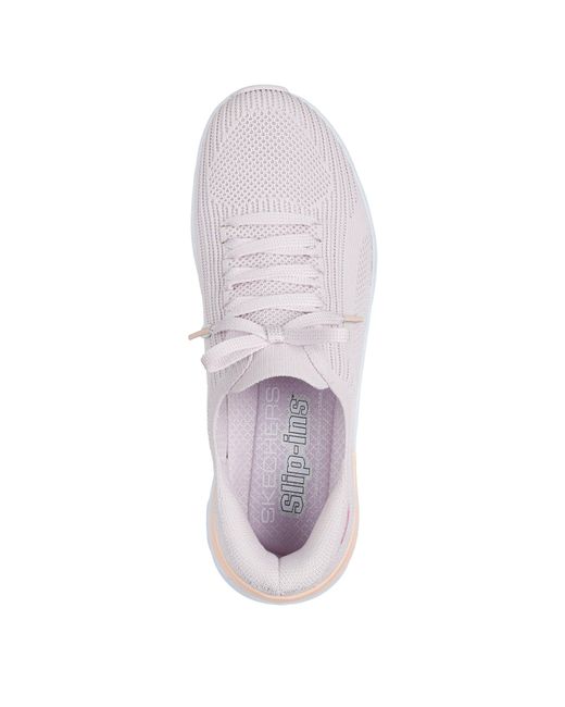 Skechers White Low-Top Trainers