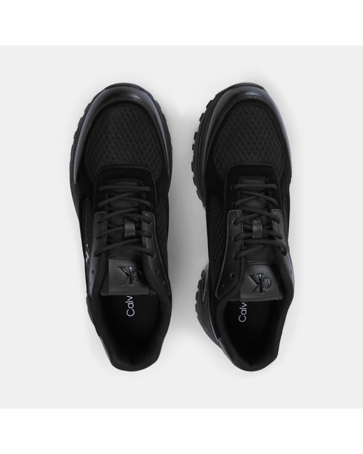 Calvin Klein Black Hike Runners for men