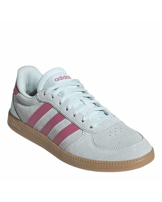 Adidas Blue Breaknet Sleek Low-Top Trainers