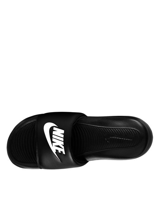 Nike Black Victori One Slides for men