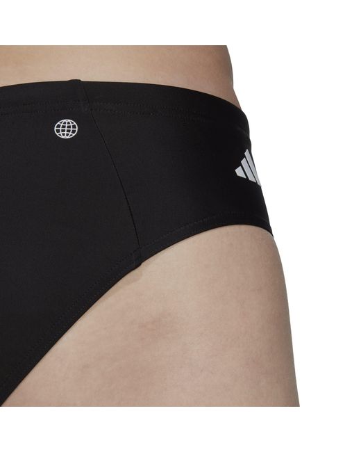 Adidas Black Lineage Trunk for men
