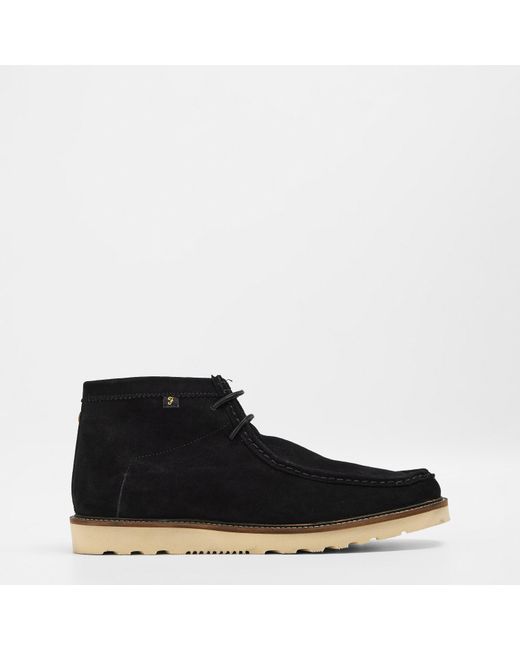 Farah Black Farrah Hanker Chukka Boot for men