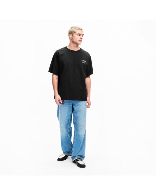 KENZO Black Boke Heart T-Shirt for men