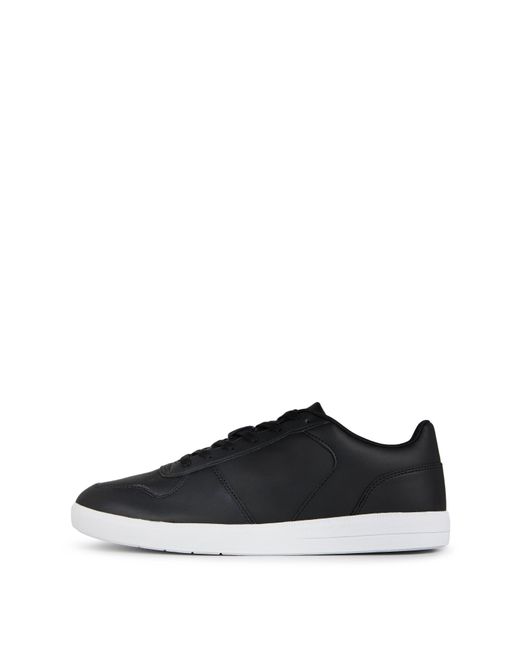 Lacoste Black Lace Up Logo Trainers for men