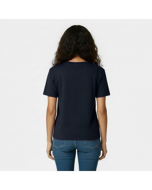 Jack Wills Blue Forstal Boyfriend T-Shirt Ladies