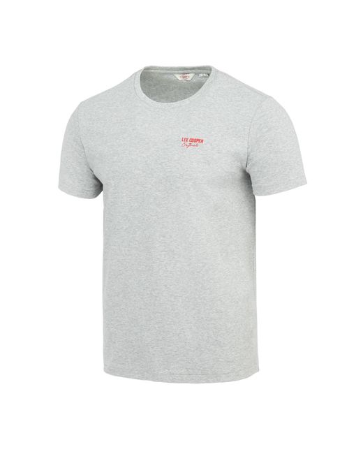 Lee Cooper Gray Regular Fit T-Shirt for men
