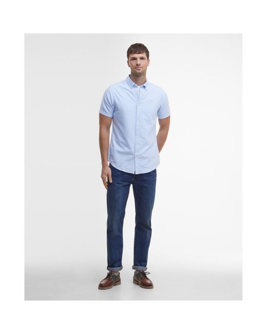 Barbour Blue Oxtown Shirt for men