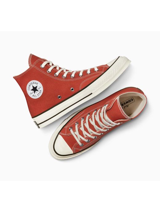Converse Red Adults Chuck 70 Canvas High-Top Trainers