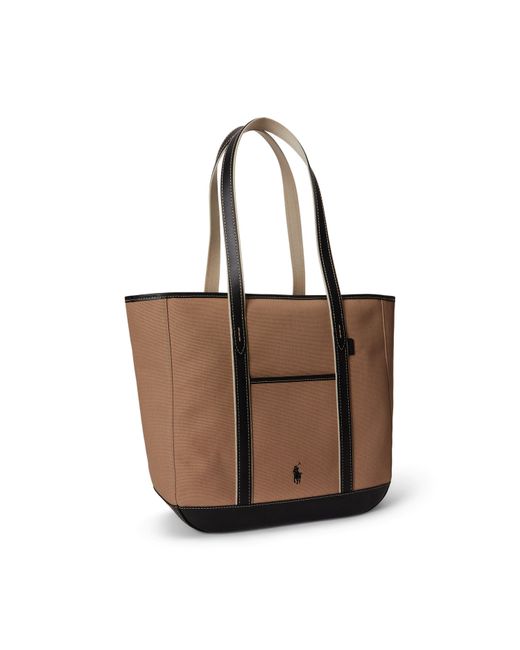 Polo Ralph Lauren Brown Tote Bag