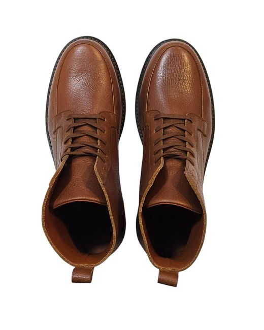 Deakins Brown Deaks Rider Hiker Rugged Boots for men