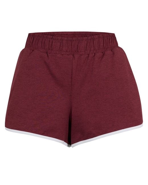 Varley Red Fleece Shorts