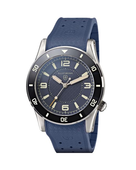 Elliot Brown Blue Analogue Quartz Watch for men