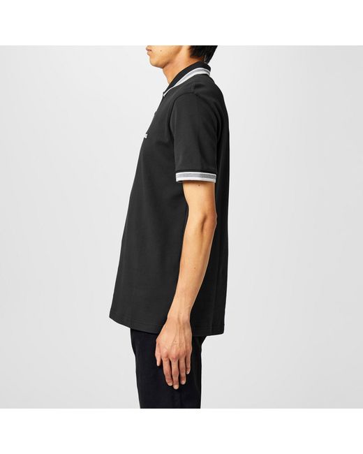 Boss Black Paddy Polo Shirt With Contrast Tipping for men