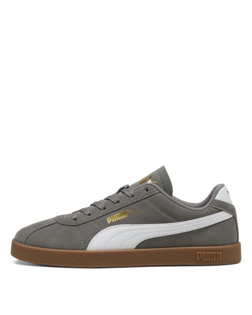 PUMA Gray Low-Top Trainers for men