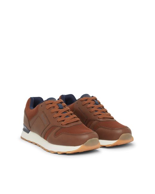 Bench Brown Valence Low-Top Trainers for men