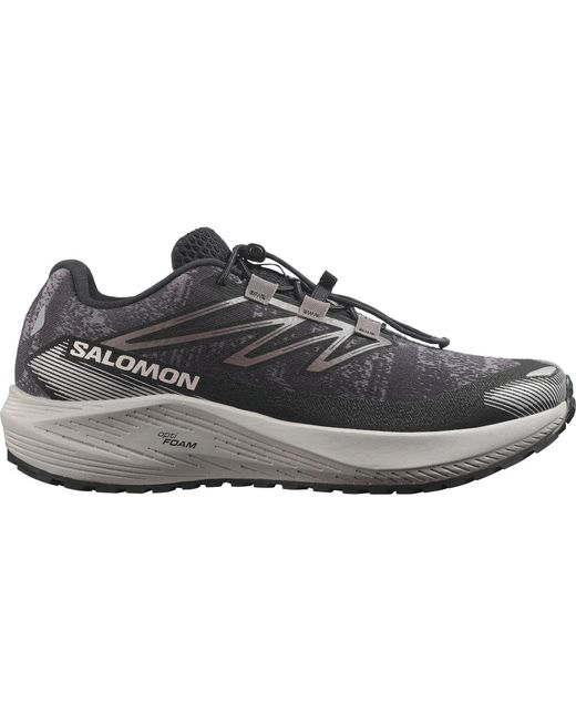 Salomon Black Aero Flow Gravel Trail Running Shoes for men