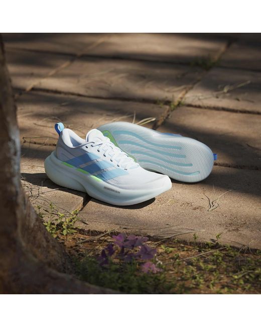 Adidas Blue Supernova Glide Running Shoes