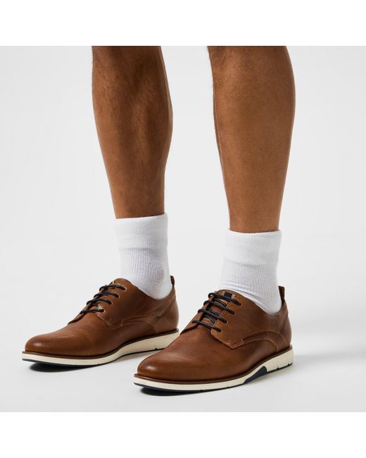 Dune Brown Balad Shoes for men