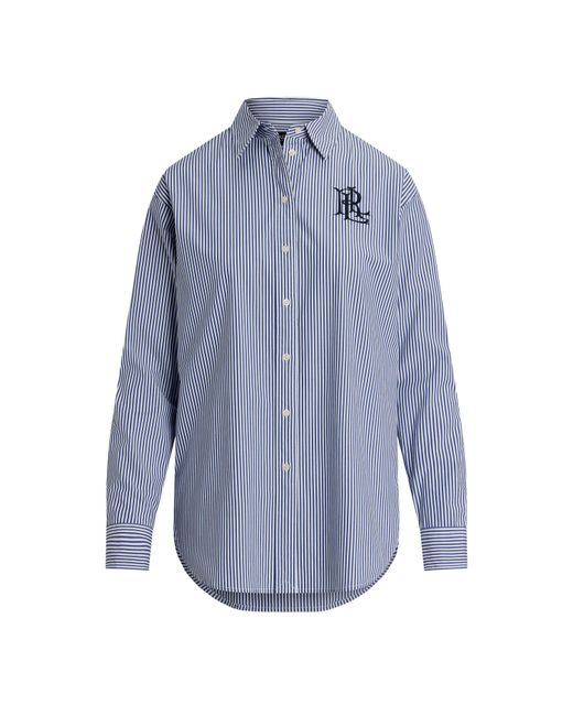 Ralph Lauren Blue Long Sleeve Plain Shirt