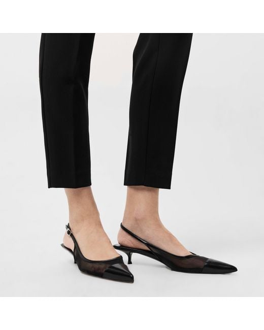 Vero Moda Black Vmsandy High-Waisted Tapered Trousers