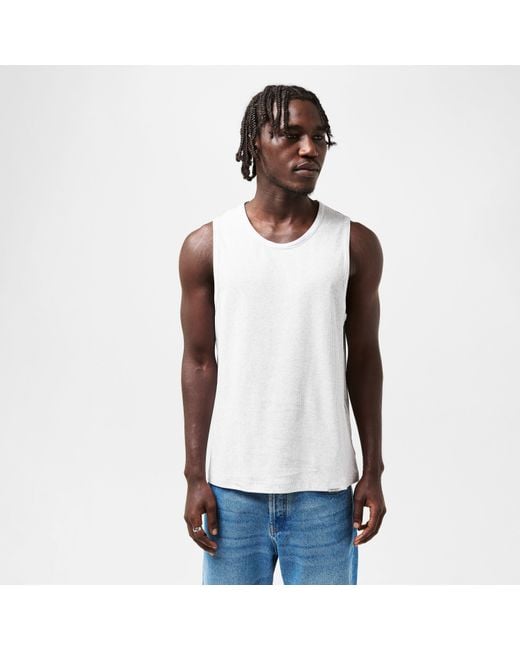 Represent White Racerback Vest for men