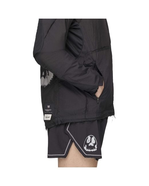 Y-3 Blue X Chito Graphics Running Jacket for men
