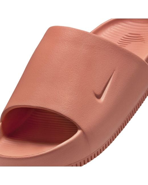 Nike Pink Calm Slides