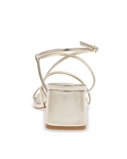 Steve Madden White Heeled Sandals