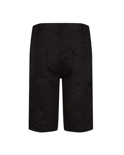 Regatta Black Pro Cargo Shorts for men