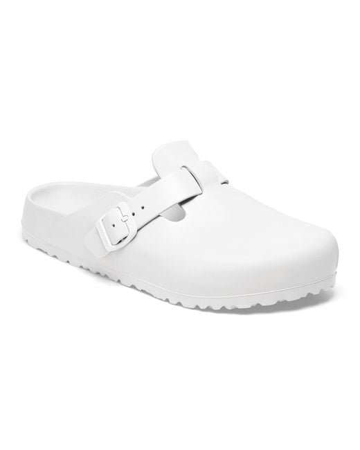 Birkenstock White Bstk Boston Eva Sand Ld64